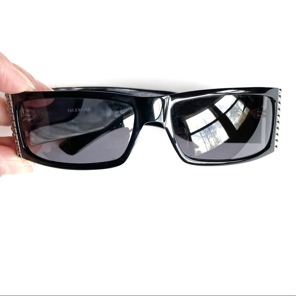 Vintage Valentino Black Sunglasses